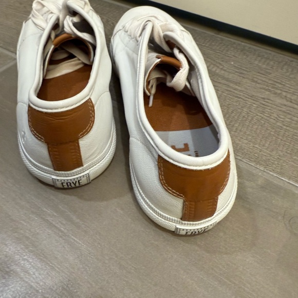 Frye White Women's Sneakers - Picture 8 of 9
